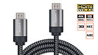 Кабель REAL-EL HDMI Premium V2.0 M-M 1м