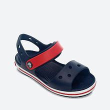 Дитячі сандалії крокс Crocs Crocband Sandal С9 17 см Темно-синій