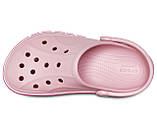 Дитячі Сабо дівчінка Crocs BAYABAND  Пудра, фото 3