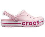 Дитячі Сабо дівчінка Crocs BAYABAND  Пудра, фото 2