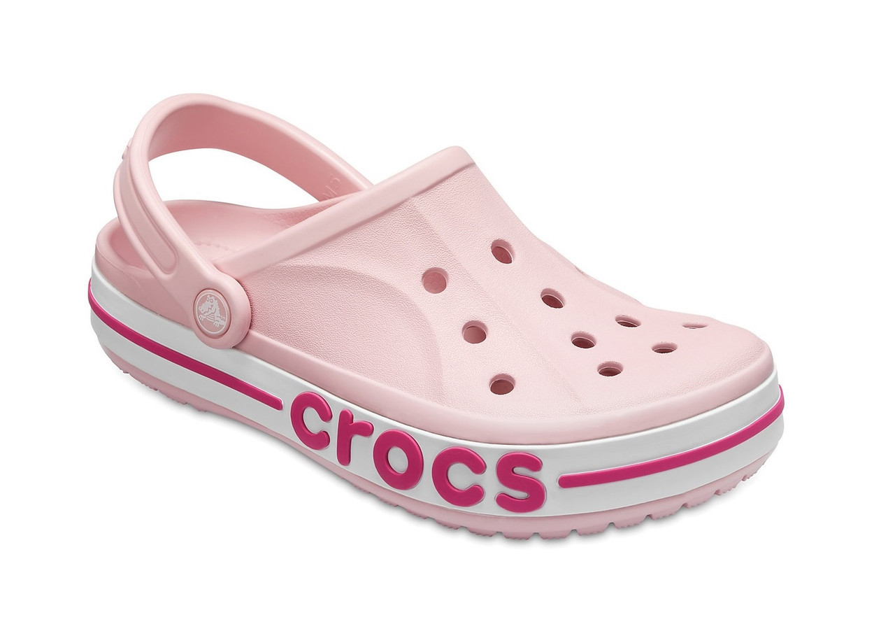Дитячі Сабо дівчінка Crocs BAYABAND Пудра