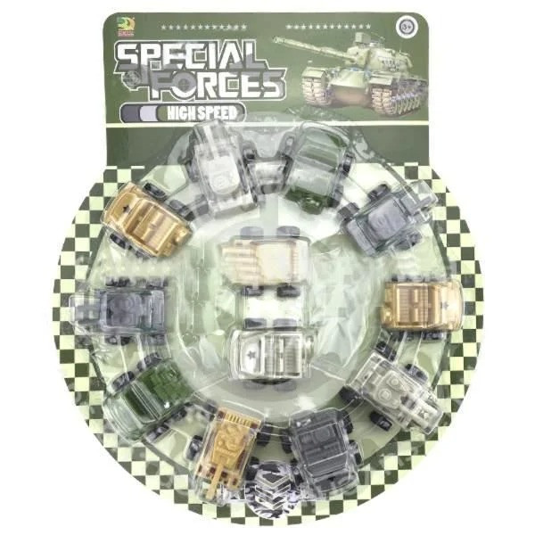 Набір машинок для дітей військова техніка, фото 1