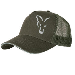 Кепка Fox green / silver trucker cap (зелена з сіткою) CPR995