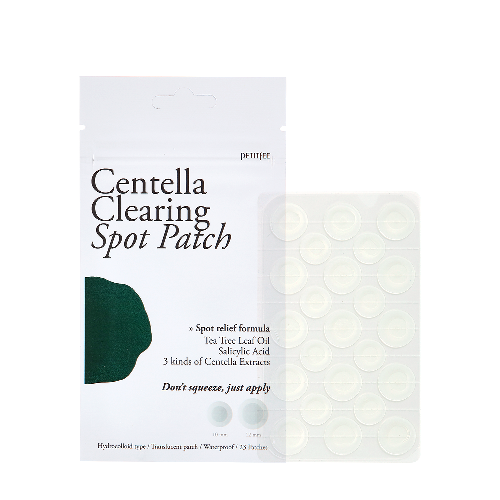 Точкові патчі від запалень з екстрактом центели азійської PETITFEE Centella Clearing Spot Patch 23 шт. 6g