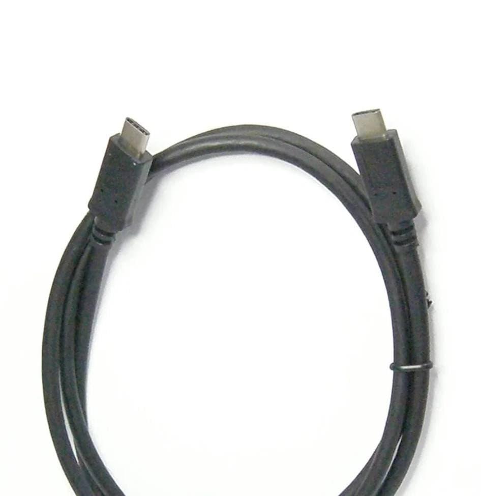 Шнур шт. USB type C - шт. USB type C, v.3.0, 1м чорний