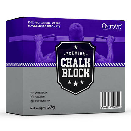 Магнезія OstroVit Chalk Powder 57 g, фото 1