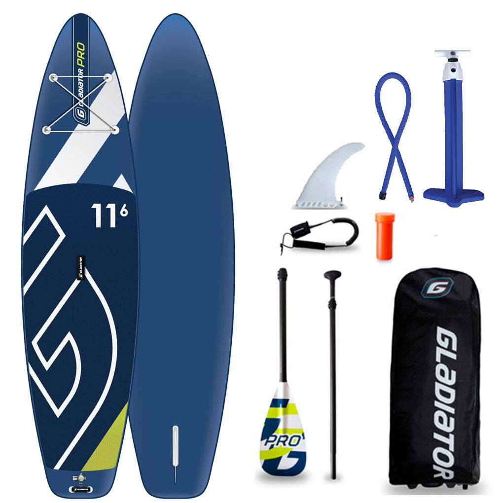 Сапборд Gladiator PRO 11'6" 2021 — надувна дошка для САП серфінгу, sup board