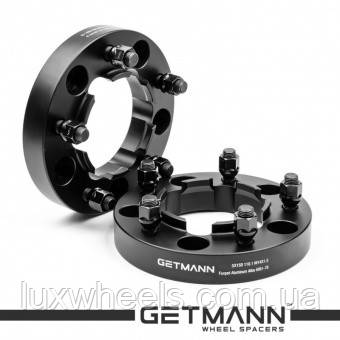 Колісна проставка-адаптер GETMANN 1 шт. 25мм PCD 5x150 DIA 110.1 зі шпильками 14x1. 5 для Toyota Land Cruiser 100, фото 1