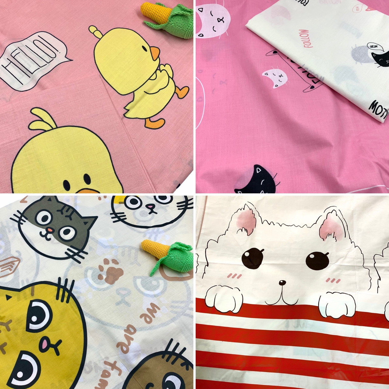 Тканина для домашнього текстилю дитяча забарвлення ш.2.2 Бязь голд, дитячі малюнки, фото 1