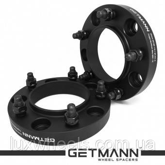 Колісна проставка-адаптер GETMANN 1 шт. 25мм PCD 5x150 DIA 110.1 зі шпильками 14x1. 5 для Toyota Land Cruiser 200