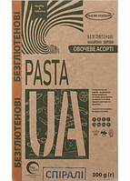 Макарони без глютену Pasta UA овочеві (спіральки) Healthy Generation 300 г