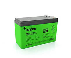 Мультигелевый аккумулятор MERLION G-MLG1270F2 12 V 7,0 Ah
