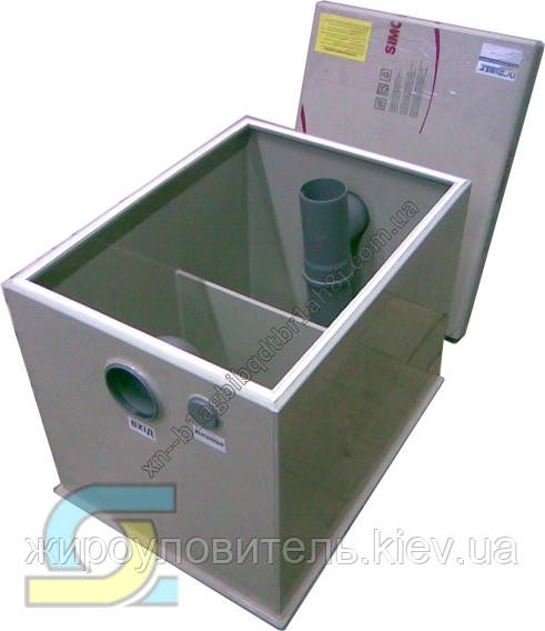 Жироуловлювач (сепаратор жиру) під мийку СЖ 1,5-0,21