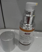 Сироватка з коензимом Q10, Now Foods, Solutions, CoQ10 Antioxidant Serum, 30 ml