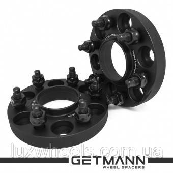 Колісна проставка-адаптер GETMANN 1 шт. 20мм PCD 6x114.3 DIA 66.1 зі шпильками 12x1. 25 для Nissan Navara, Pathfinder