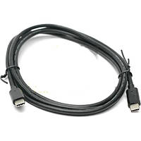 Шнур шт. USB type C - шт. USB type C, 1,5 м., чорний
