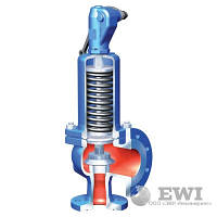 Клапан запобіжний ARI-Armaturen (АРІ-Арматурен) ARI-SAFE 12.912 DN20x32 PN16