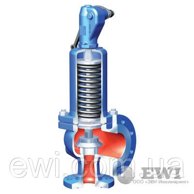 Клапан запобіжний ARI-Armaturen (АРІ-Арматурен) ARI-SAFE 12.912 DN32x50 PN16