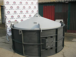 Виброформа для виготовлення колодязних 4 мм d1000-D1160-S80-H900 (2х0,5 кВт)