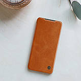 Захисний чохол-книжка Nillkin для Xiaomi Poco M3 (Qin leather case) Brown Коричневий, фото 7