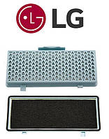 Фильтр выходной HEPA для пылесоса LG ADQ68101903 с угольным наполнением VK70169N, VK70164N, VK71184HC