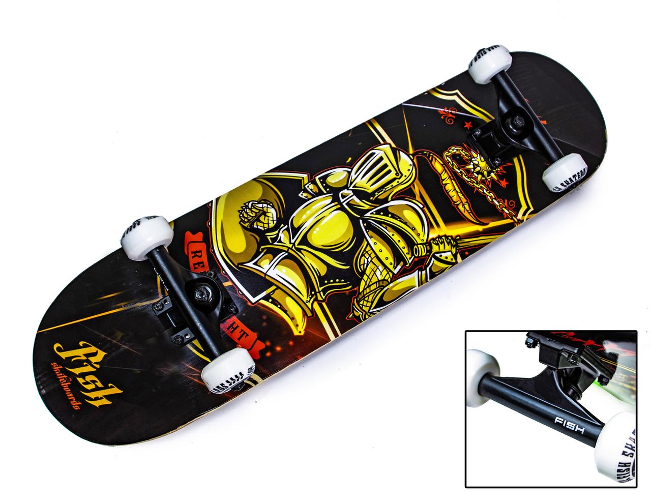 Скейт Fish Skateboard Лицар