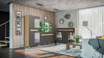 Модульні меблі Б ' янко артезіан/графіт Світ Меблів