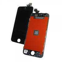 Дисплей iPhone 5 с сенсором и рамкой, черный (копия AAA), фото 1