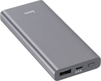 Power Bank Зовнішній акумулятор універсальний Hoco B40 7000 mAh Original , Сірий