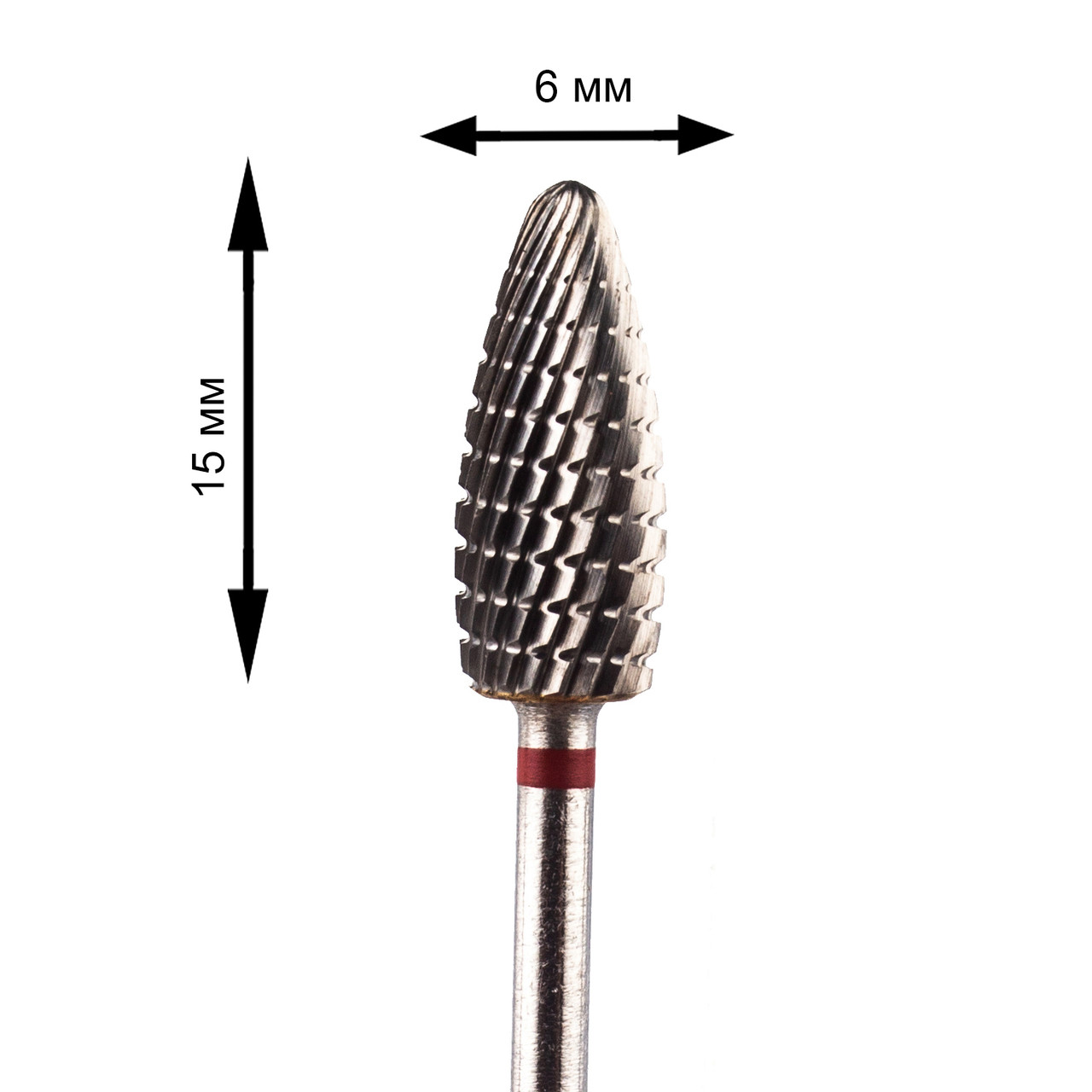 Твердосплавна фреза кукурузка M-94 насадка для зняття манікюру до фрезера, фото 1