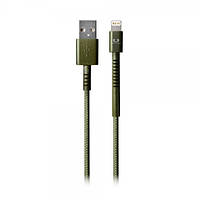 Fresh 'N Rebel Lightning кабель зарядки і синхронізації Fresh 'N Rebel Fabriq Army (2LCF150AR) для iPhone, iPad iPod в нейлонову оплітку (1500 мм)