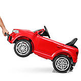 Дитячий електромобіль BMW (2 мотори по 30W, 2 акумулятори, МР3,USB) Джип Bambi M 3180EBLR-3 Червоний, фото 2