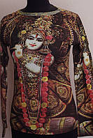 Маленька Жіноча футболка з рукавами. Крьош. Індія.