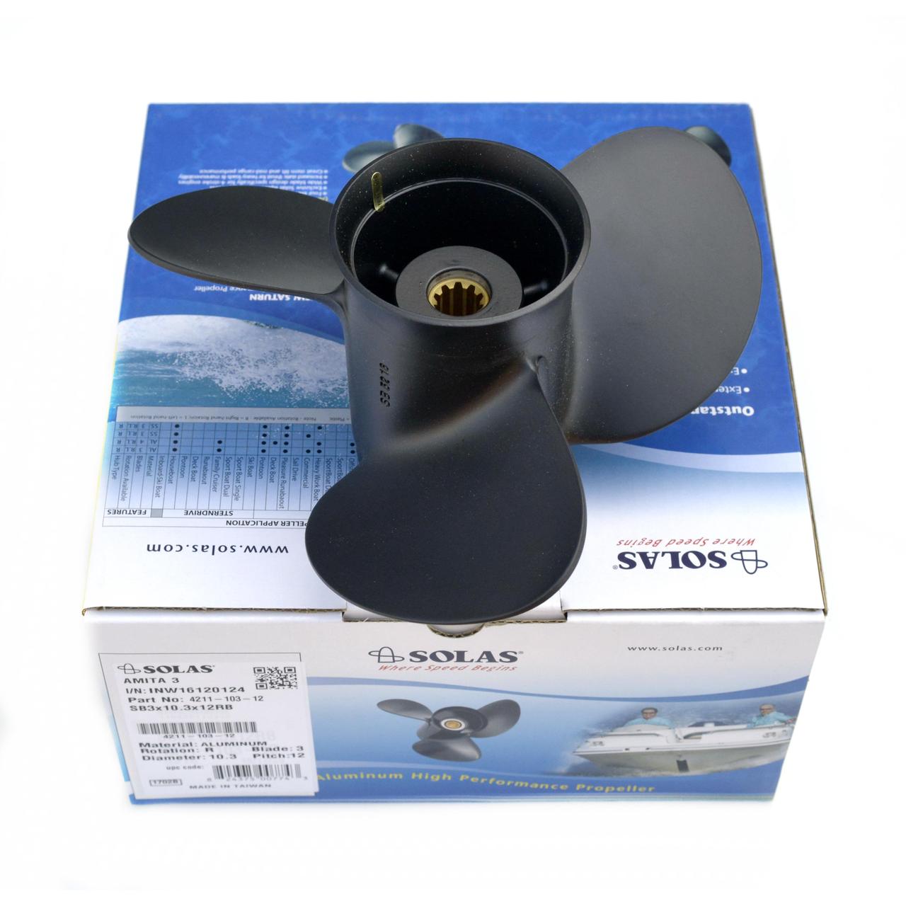 SOLAS гвинт Suzuki (9,25 × 10) 58100-93733-019