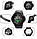 Skmei 1617 чорний чоловічий спортивний годинник, фото 5