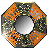 Зеркало мозаичное "ОМ" (50х50х1 cм)