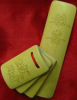 Трещетка из бамбука (13,5х3,5х3,5 см)