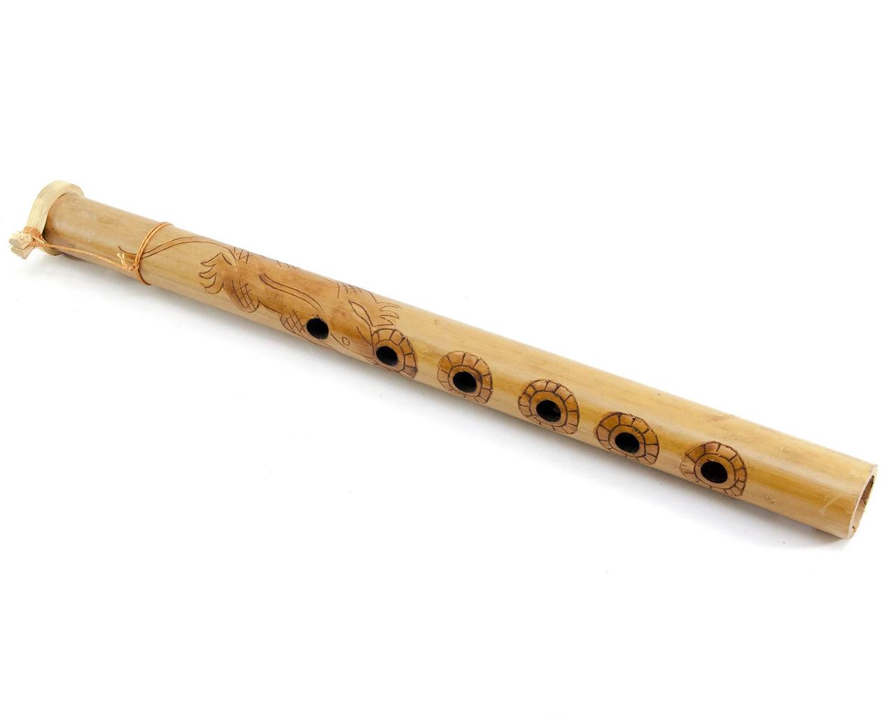 Флейта "Гекон" бамбук (27х2,5х3,5 см)