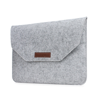 Войлочный чехол конверт серый для MacBook Air и Pro 13`3 сумка из войлока на Макбук Аир и Про