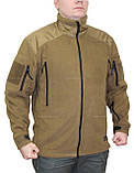 Куртка військова флісова Helikon-Tex® Liberty Coyote BL-LIB-HF-11, фото 2
