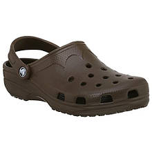 Кроксы мужские шлепанцы сабо Бич классика оригинал / Crocs Beach Clog (10002), Коричневые 41