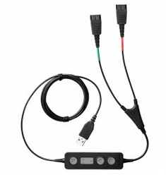 Шнур для навчання 2xQD — USB Jabra Link 265, фото 1
