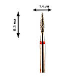Набір для педикюру та манікюру насадки до фрезера для зняття гель лаку для шкіри стоп основа металева, фото 4