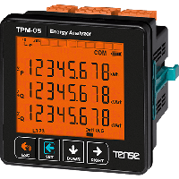 Анализатор сети, 55 гармоник по току и напряжению, 2 выхода, 1 вход, Modbus RTU RS-485