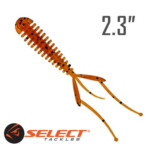 Toxic 2.3" (58 мм) 6 шт. Силікон Select col. 128