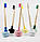 Зубна щітка бамбукова з керамічним утримувачем (різні кольори), фото 2