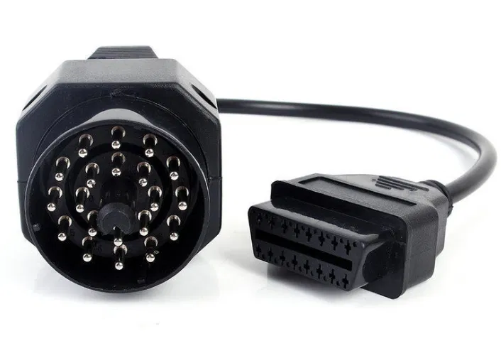 Перехідник для BMW 20pin -> OBD2 16 пін новий під сканер кодів ОБД2