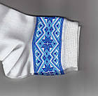 Шкарпетки жіночі демісезонні х/б ТМ "Класік" вишиванка НВ-2426, фото 2