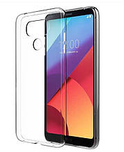 Прозорий силіконовий чохол для LG G6