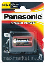 Літієва батарейка Panasonic CR123А 3 V 16340